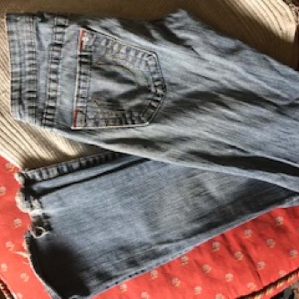 True Religion World Tour Bobby Distressed Jeans - Picture 6 of 10